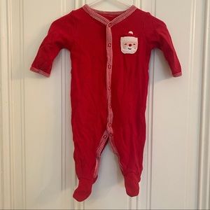 Carters Red Santa Pajamas 3 months